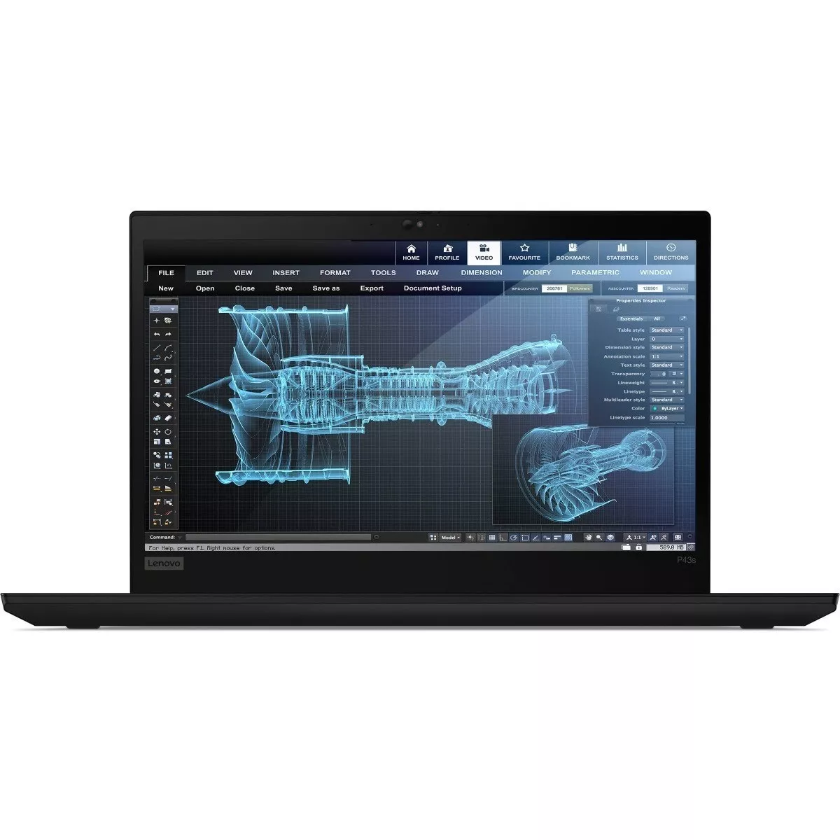 Lenovo P43s 20RH0023RT