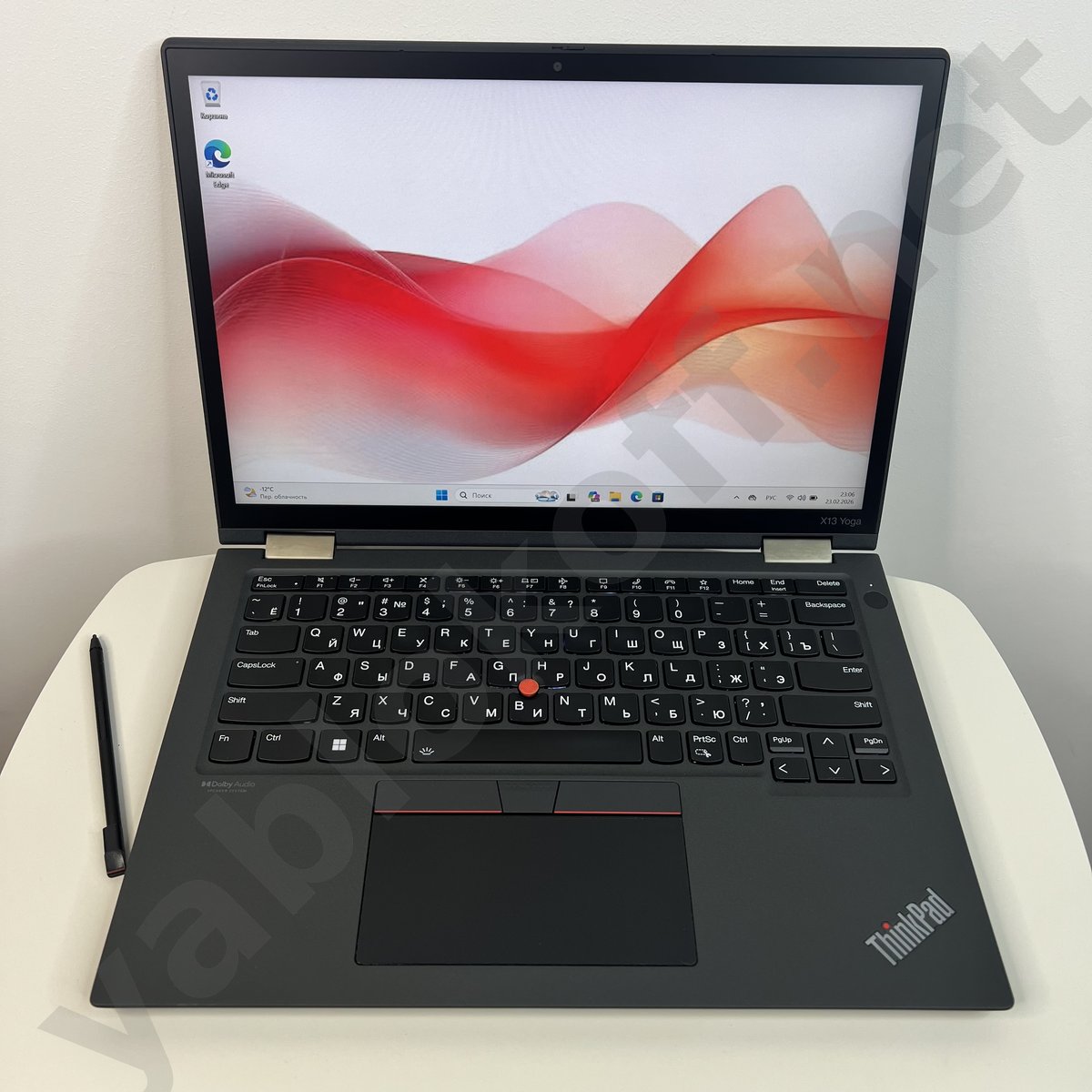 Ноутбук Lenovo Thinkpad X13 yoga Gen 3 i7-1265U +LTE — фото 11