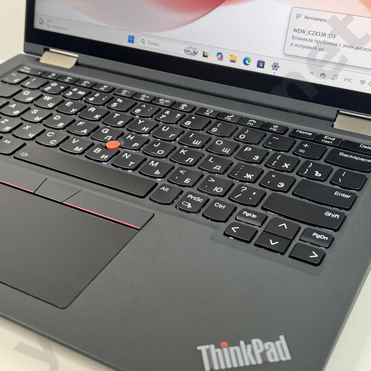 Ноутбук Lenovo Thinkpad X13 yoga Gen 3 i7-1265U +LTE — фото 14