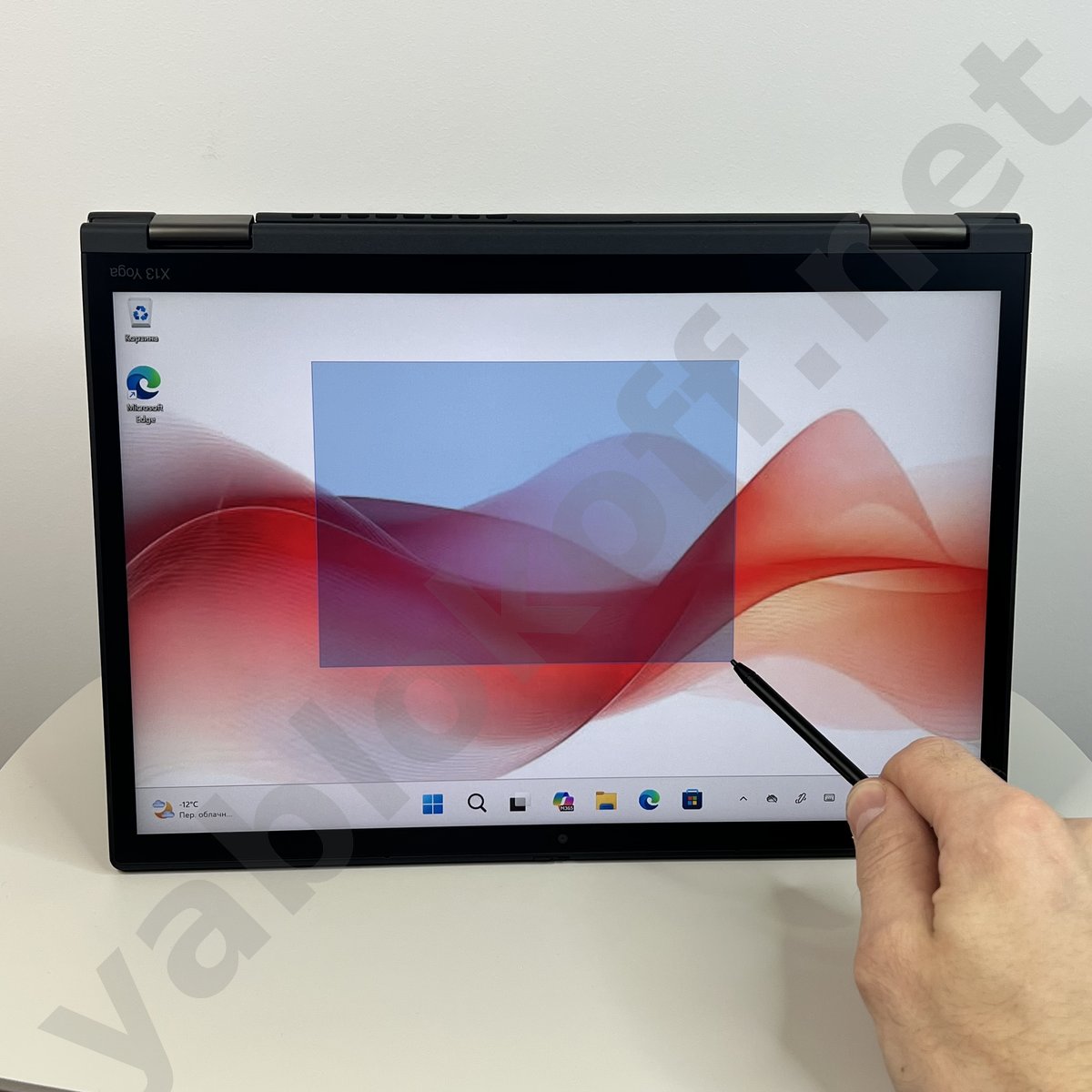 Ноутбук Lenovo Thinkpad X13 yoga Gen 3 i7-1265U +LTE — фото 15