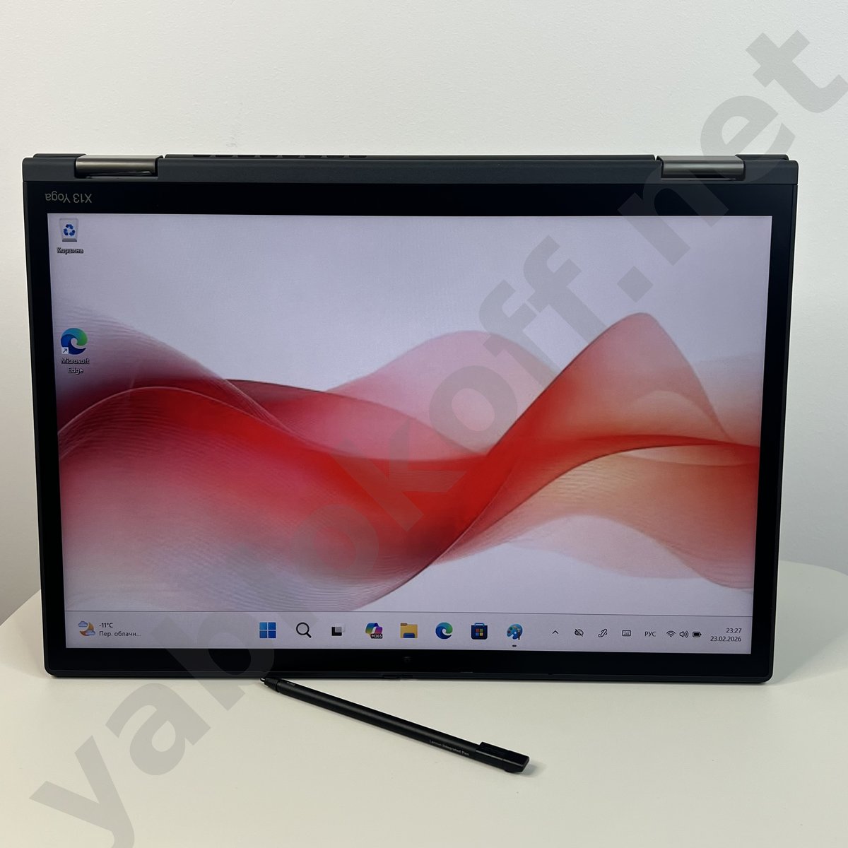 Ноутбук Lenovo Thinkpad X13 yoga Gen 3 i7-1265U +LTE — фото 6