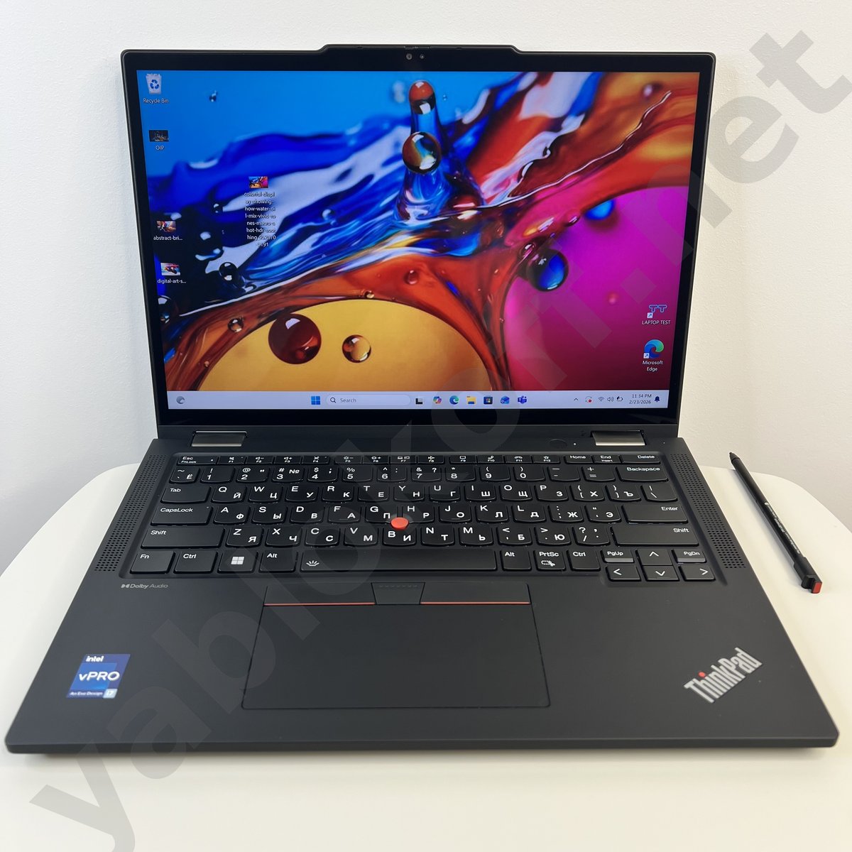 Ноутбук Lenovo ThinkPad X13 Yoga Gen 4 i7 +LTE — фото 2 купить бу в Санкт-Петербурге