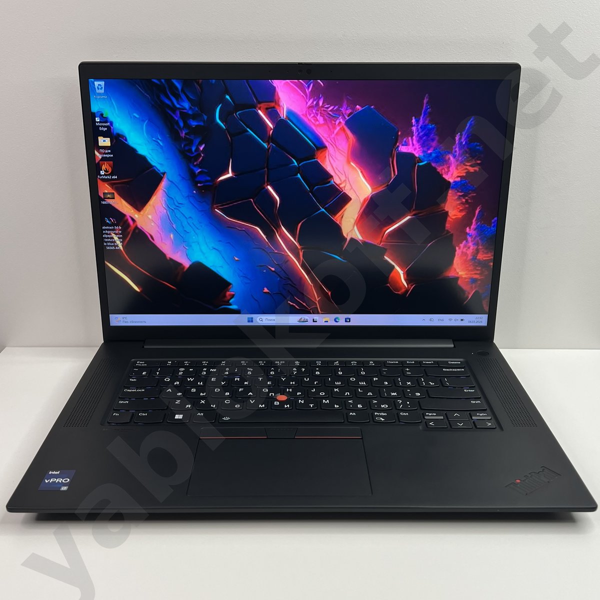 Ноутбук Lenovo ThinkPad P1 Gen 5 i7-12800H +LTE — фото 6 купить бу в Санкт-Петербурге