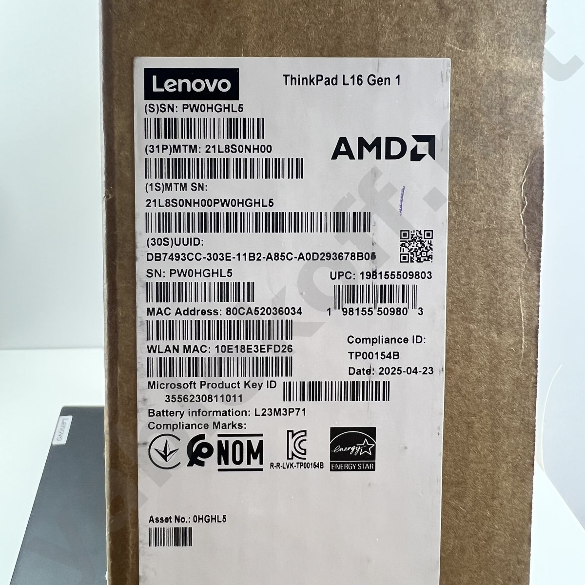 Ноутбук Lenovo ThinkPad L16 Gen1 — фото 16