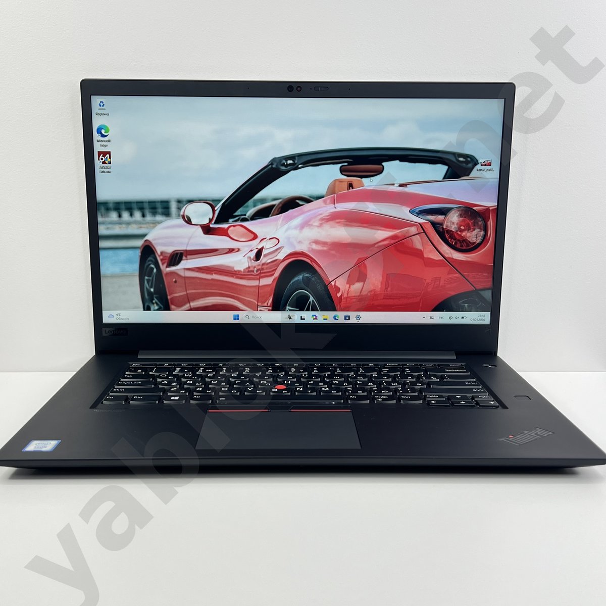 Ноутбук Lenovo ThinkPad P1 Gen 3 Xeon W-10855M vPro T2000 — фото 1 купить бу в Санкт-Петербурге