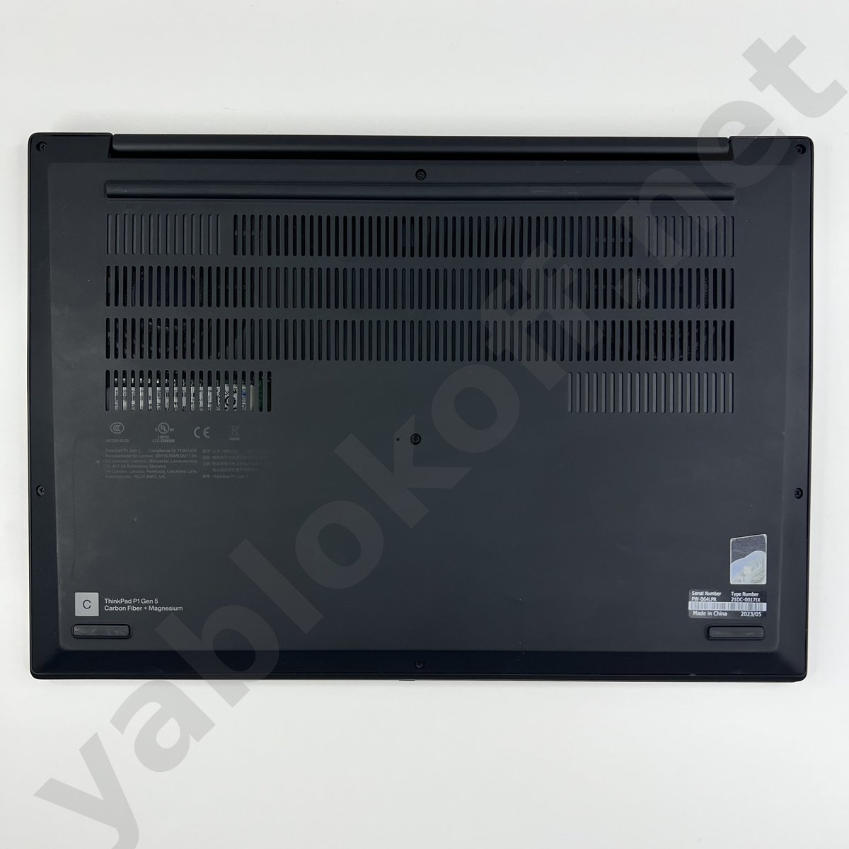 Ноутбук Lenovo ThinkPad P1 Gen 5 i7-12700H A1000 4K — фото 6