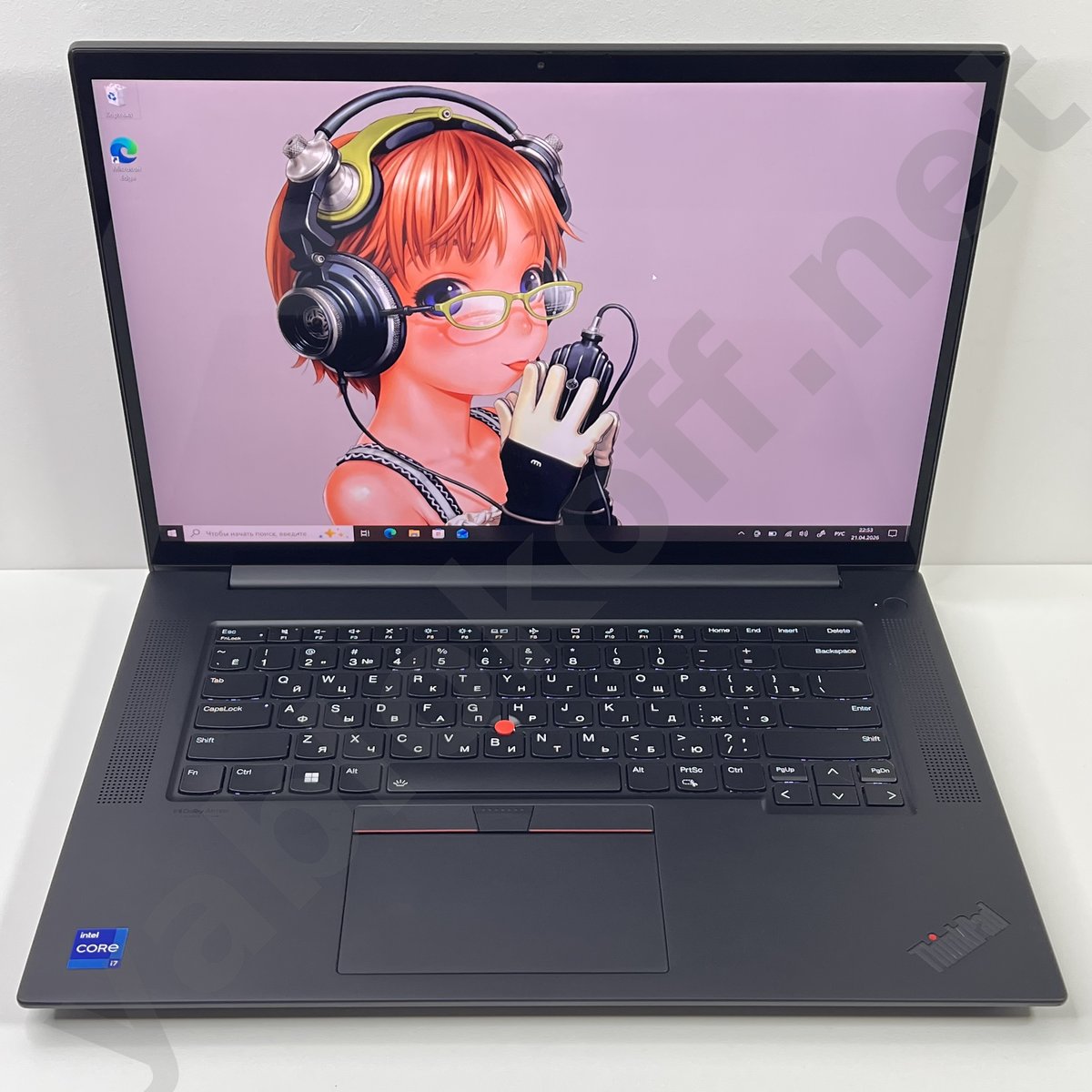 Ноутбук Lenovo ThinkPad P1 Gen 4 i7-11850H vPro A2000 4K — фото 7