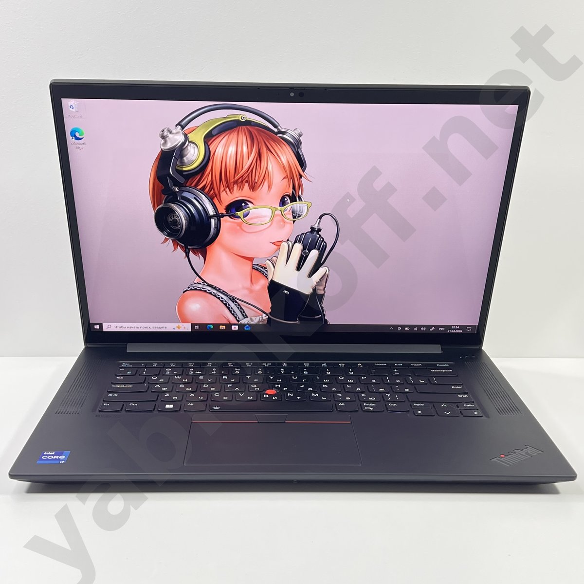 Ноутбук Lenovo ThinkPad P1 Gen 4 i7-11850H vPro A2000 4K — фото 1 купить бу в Санкт-Петербурге