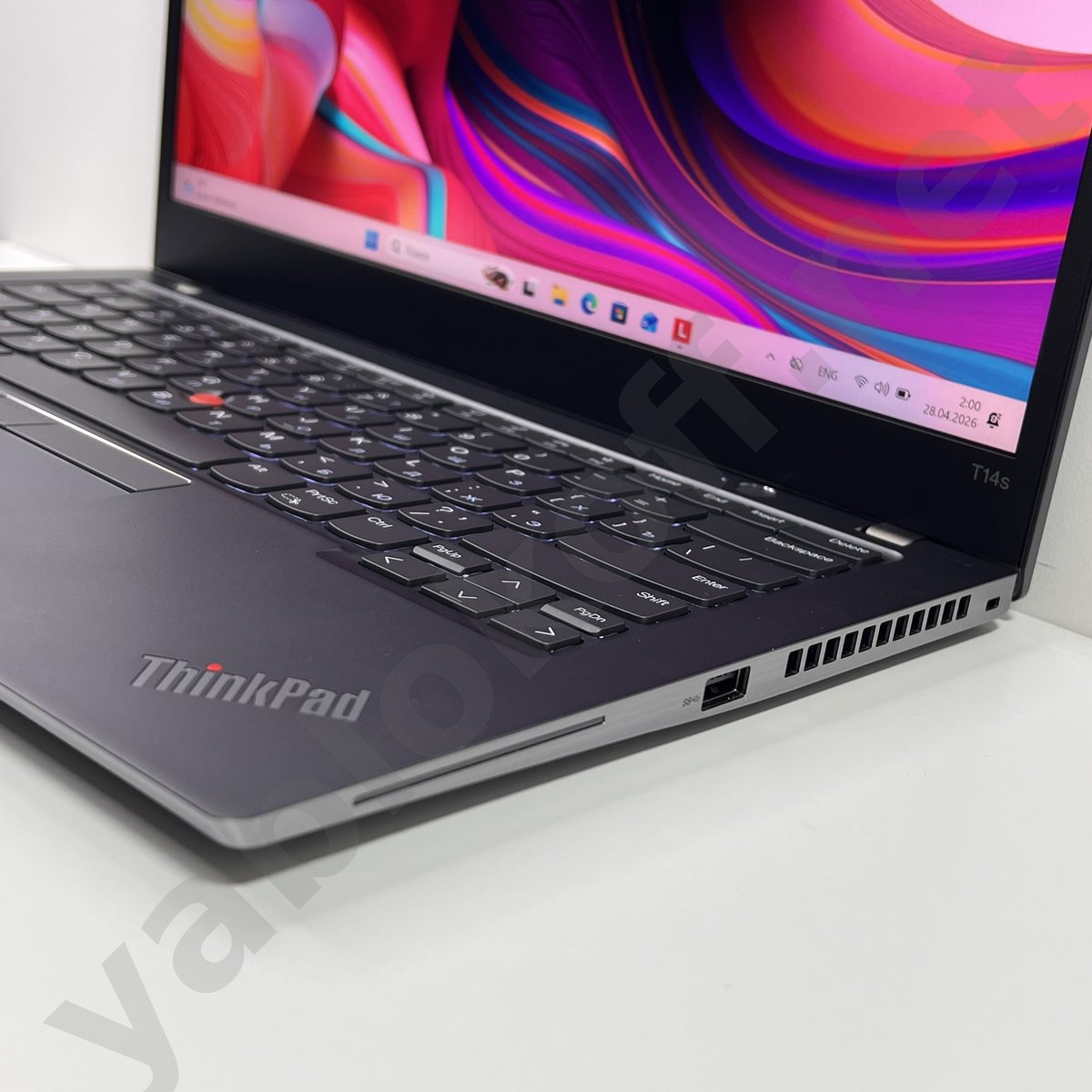 Ноутбук Lenovo ThinkPad T14S G2 4K i7-1165G7 — фото 3