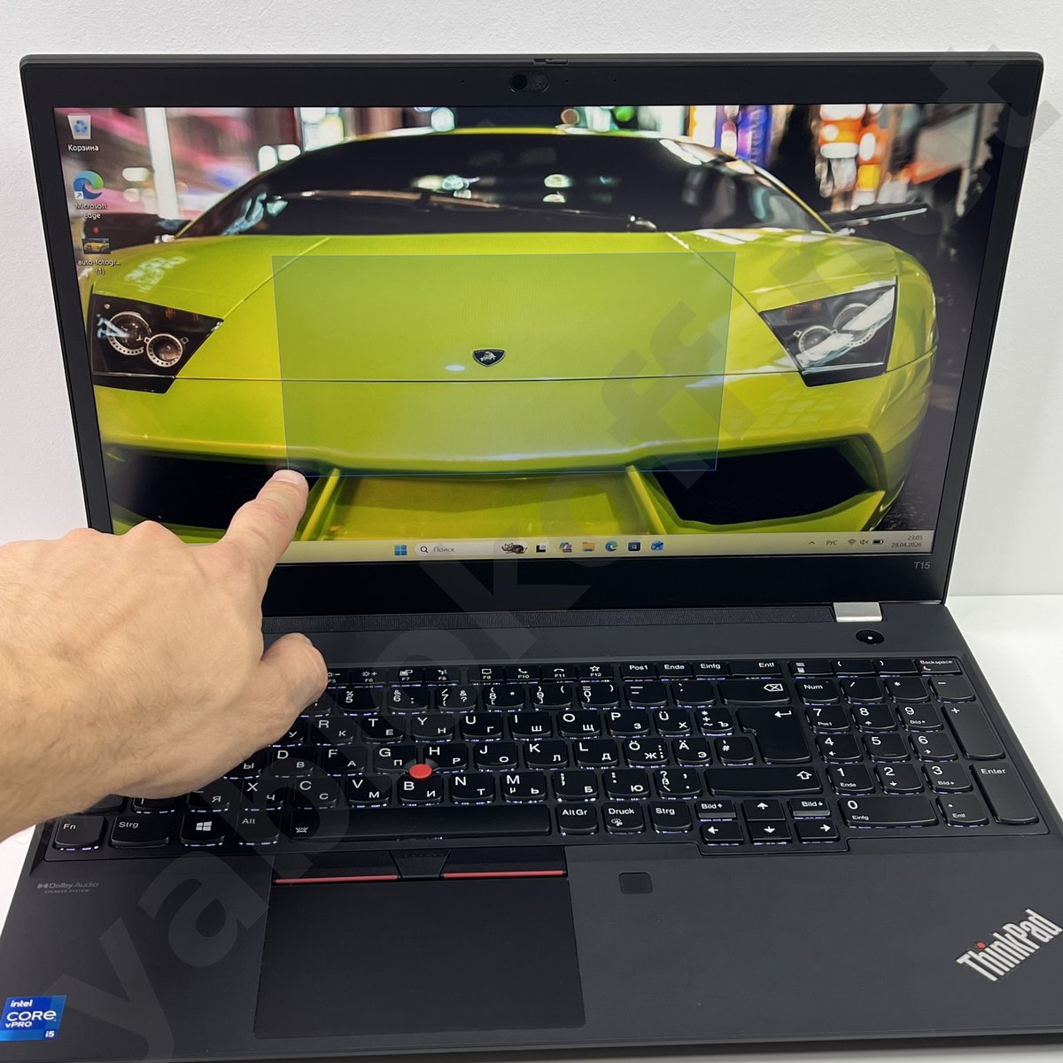 Ноутбук Lenovo ThinkPad T15 Gen 2 i5-1145G7 сенсорный — фото 5