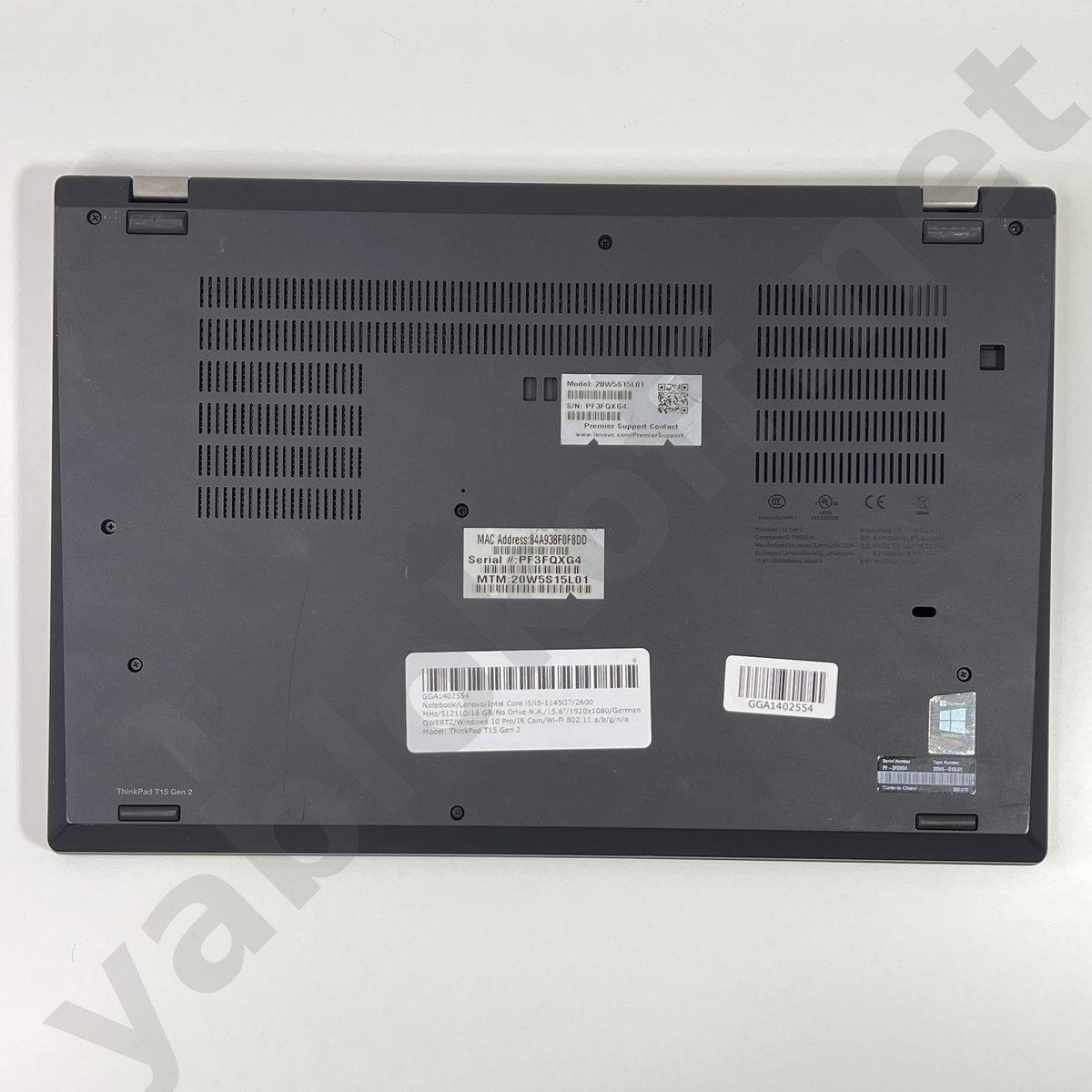 Ноутбук Lenovo ThinkPad T15 Gen 2 i5-1145G7 сенсорный — фото 9