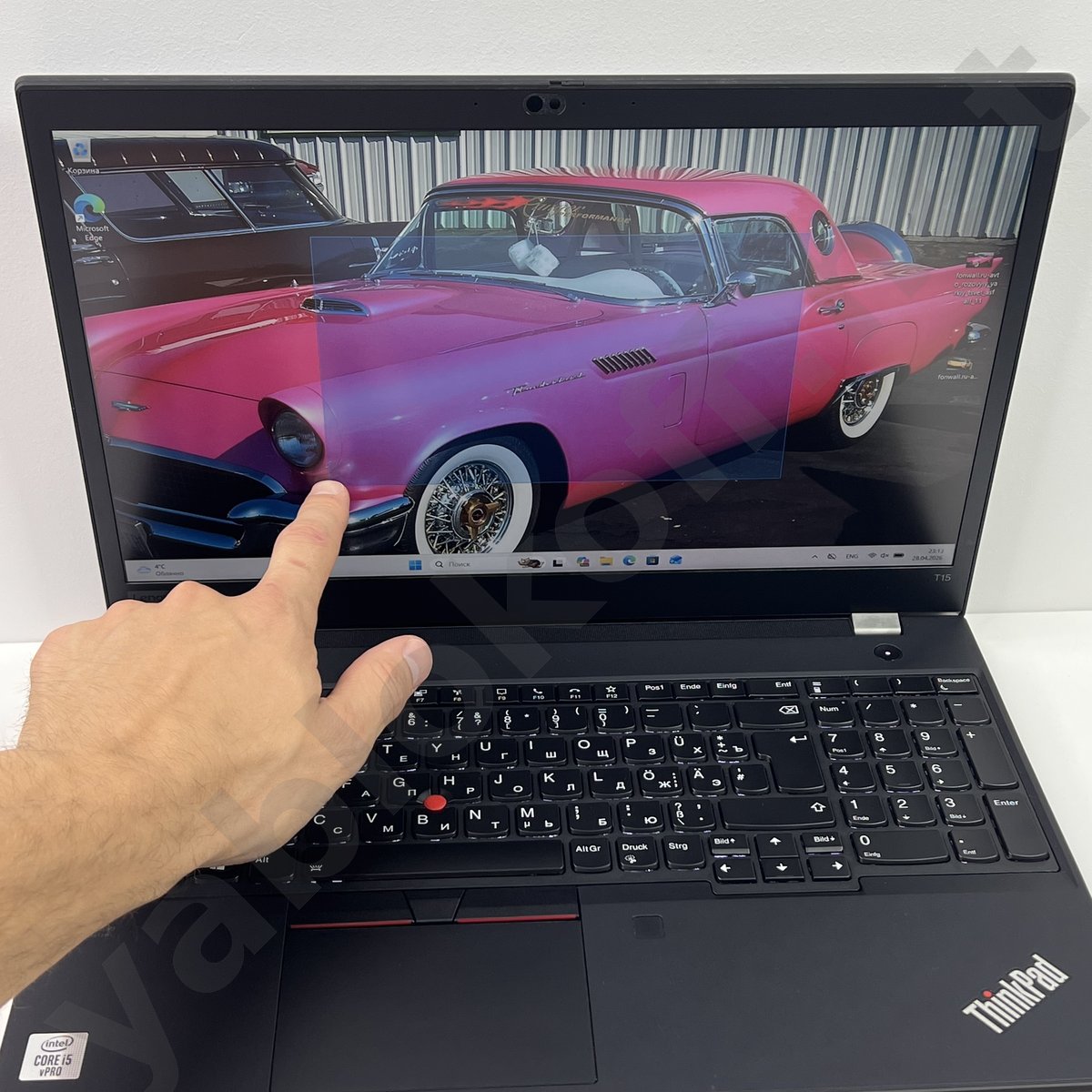 Ноутбук Lenovo ThinkPad T15 Gen 1 i5-10310U сенсорный — фото 5