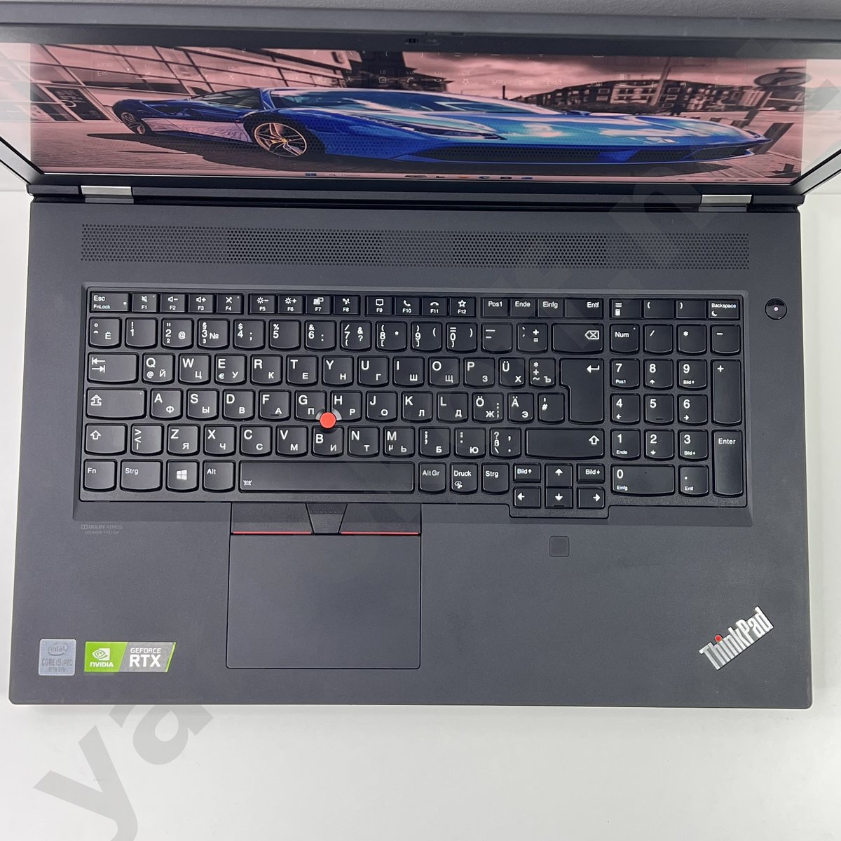 Ноутбук Lenovo ThinkPad P17 gen 1 i9-10885H A4000 4K — фото 6