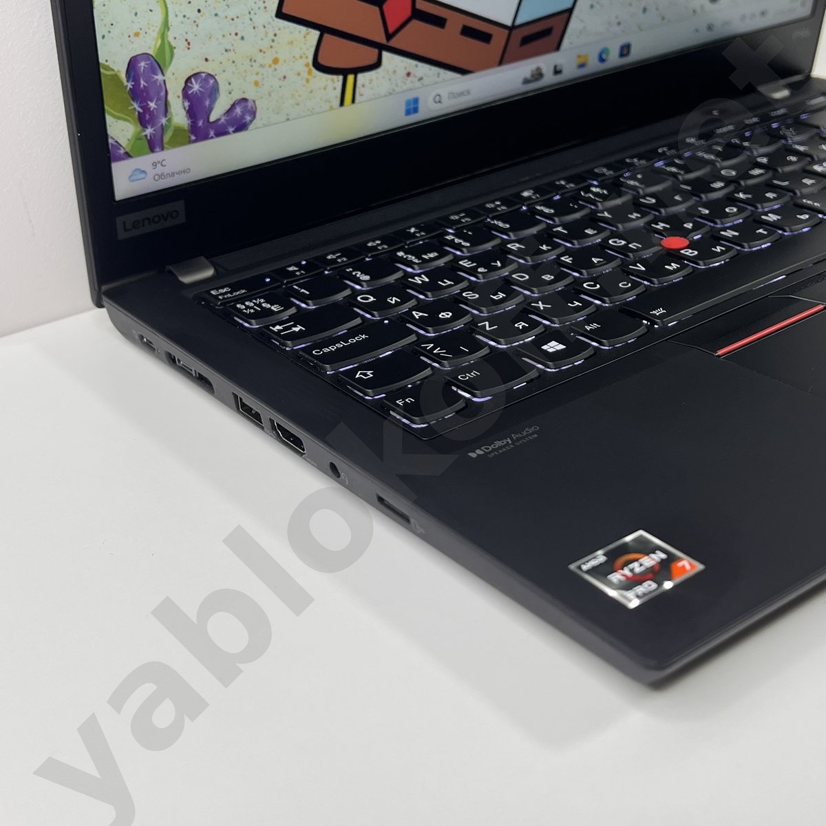 Ноутбук Lenovo ThinkPad P14S Gen 2 Ryzen 7 Pro 5850U — фото 2