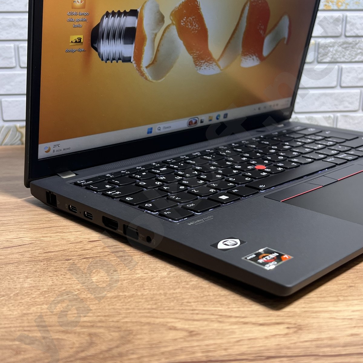 Ноутбук Lenovo ThinkPad P14S Gen 3 Ryzen 7 — фото 2