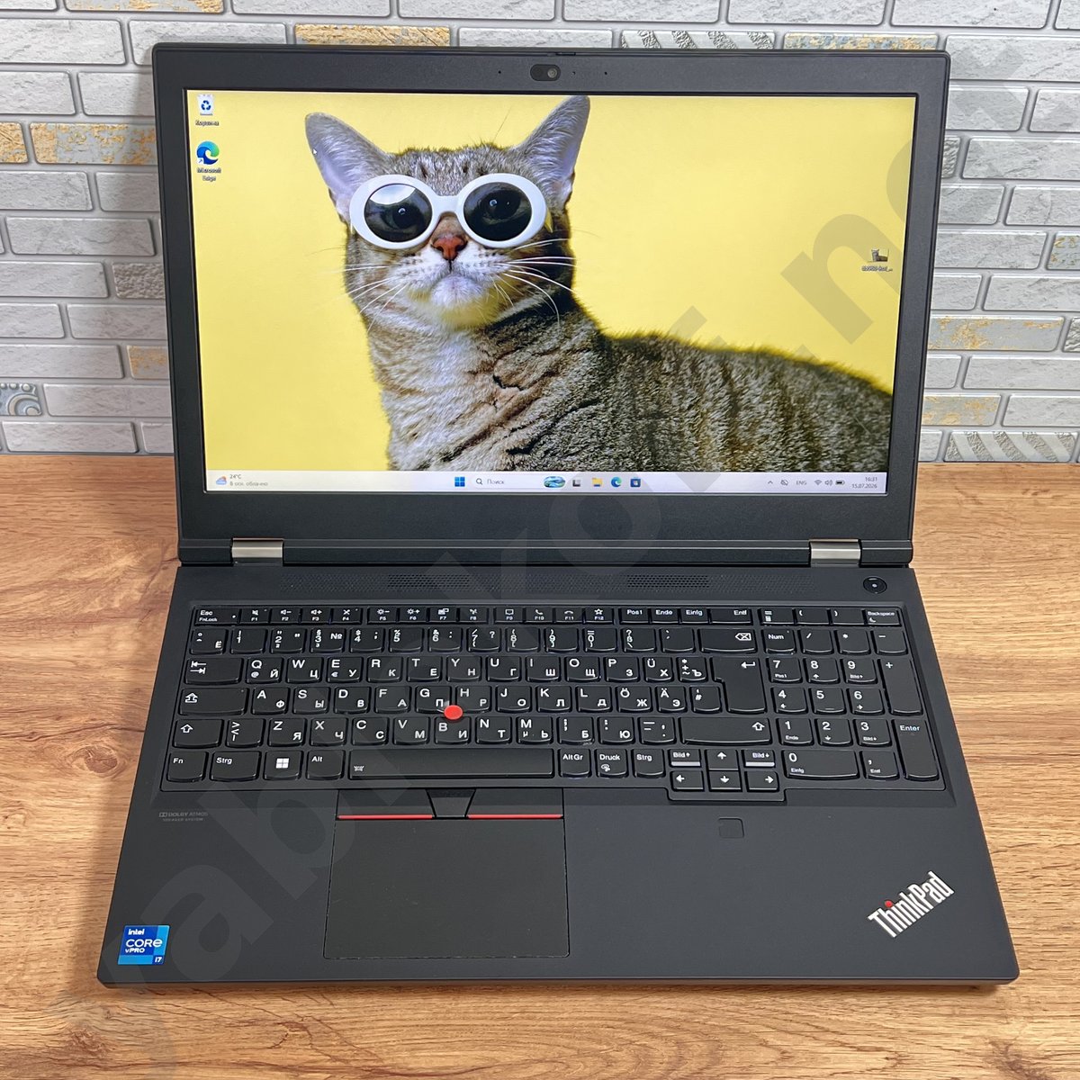 Ноутбук Lenovo ThinkPad P15 Gen 2 i7 A3000 — фото 1 купить бу в Санкт-Петербурге