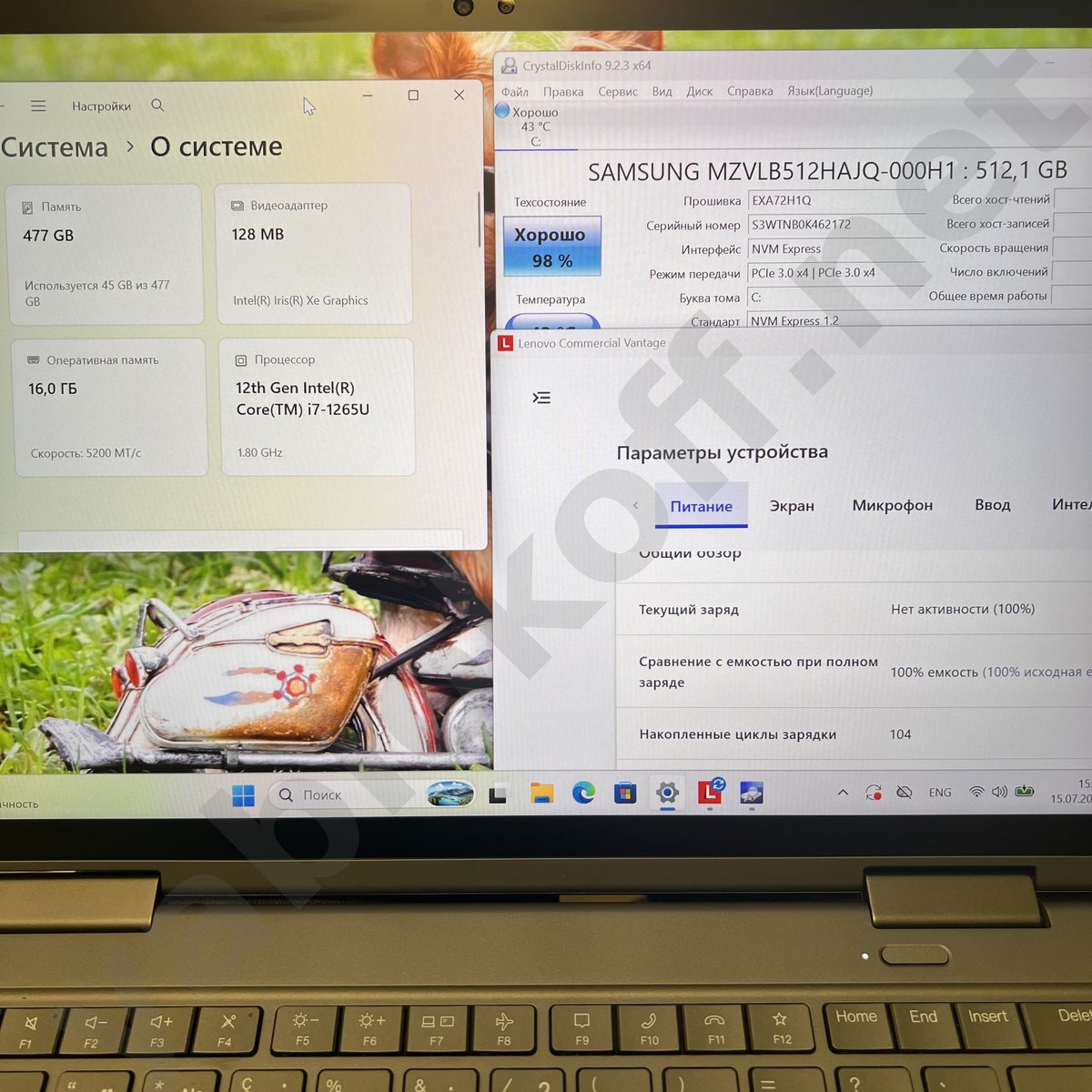 Ноутбук Lenovo ThinkPad X1 Yoga Gen 7 i7 LTE — фото 6