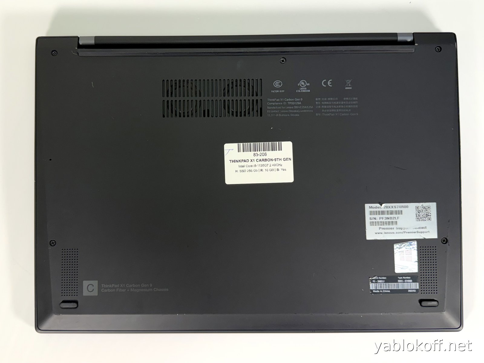 ThinkPad X1 Carbon Gen 9 — Lenovo — фото 6