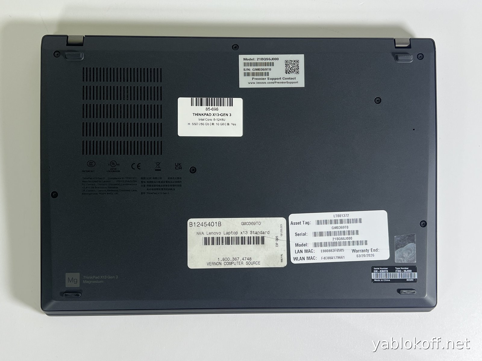 ThinkPad X13 Gen 3 — Lenovo — фото 6