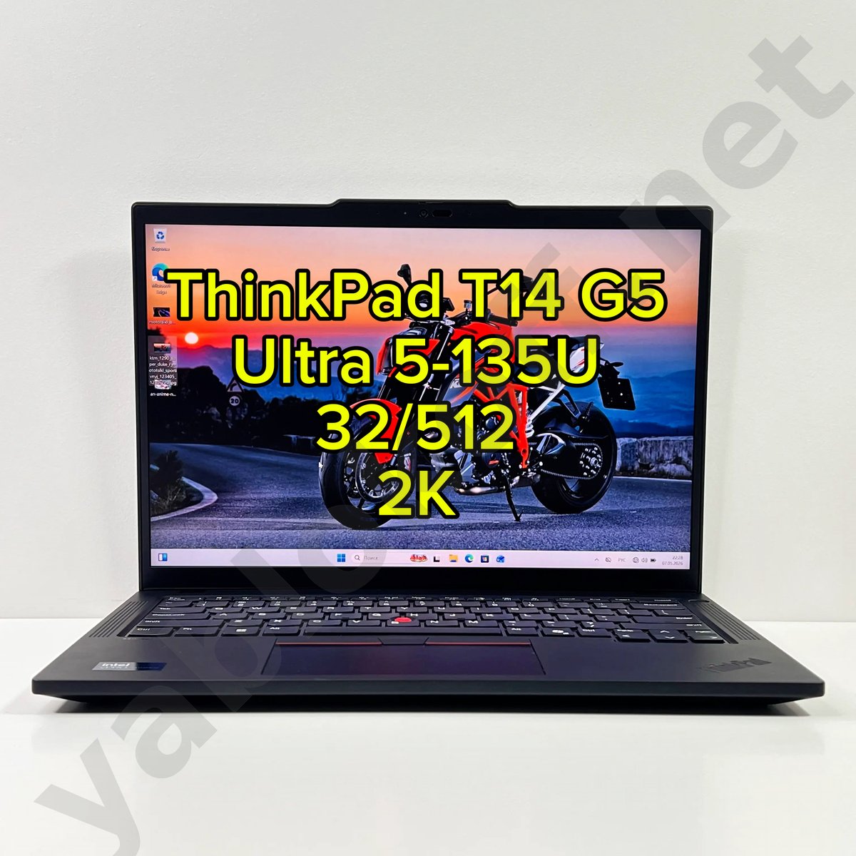Ноутбук Lenovo ThinkPad T14 Gen 5 Ultra 5-135U 2K — фото 1 купить бу в Санкт-Петербурге